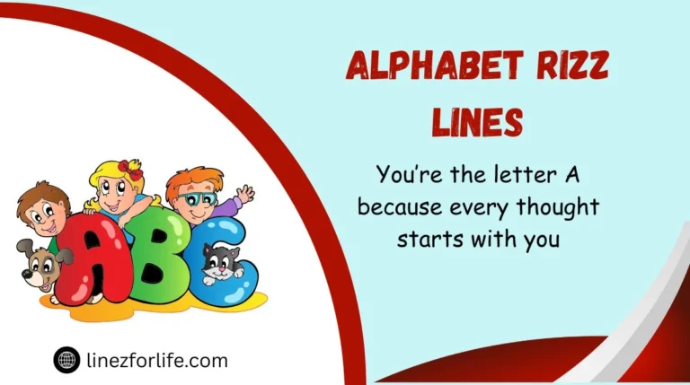 Alphabet Rizz Lines