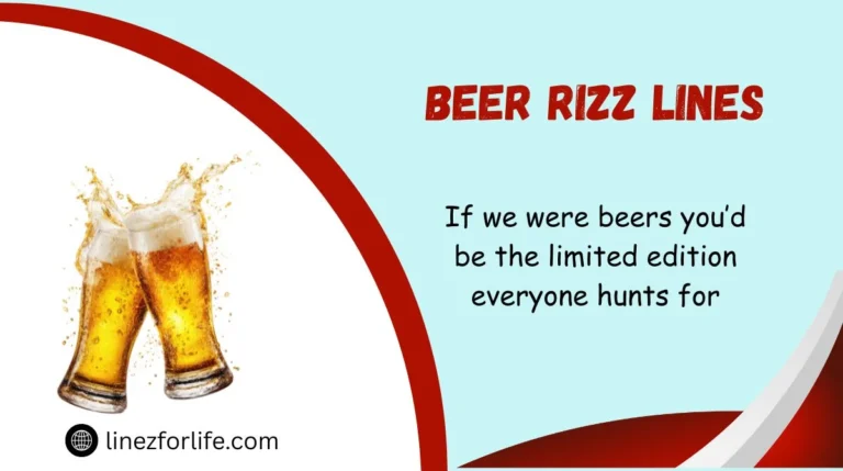 Beer Rizz Lines
