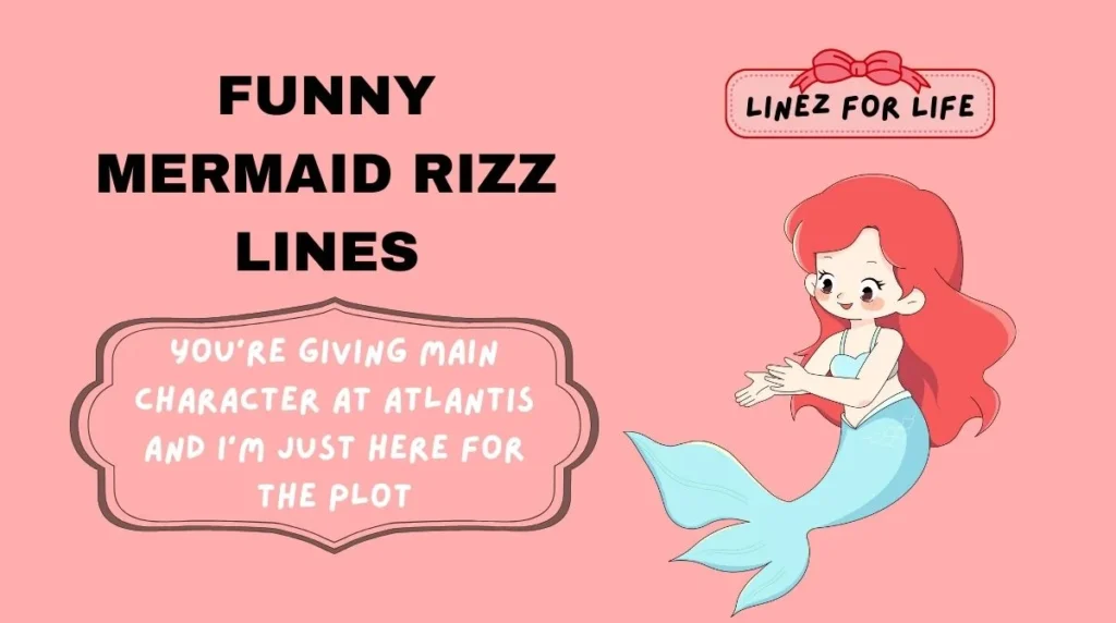Funny Mermaid Rizz Lines