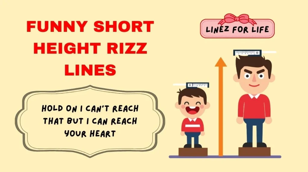 Funny Short Height Rizz Lines