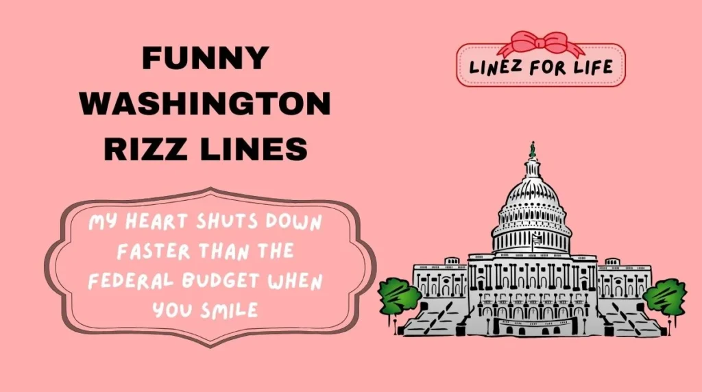 Funny Washington Rizz Lines