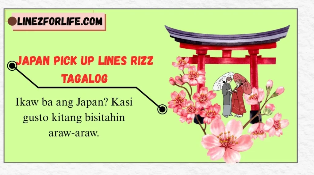 Japan Pick Up Lines Rizz Tagalog