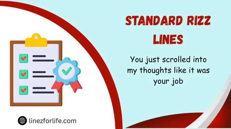 Standard Rizz Lines