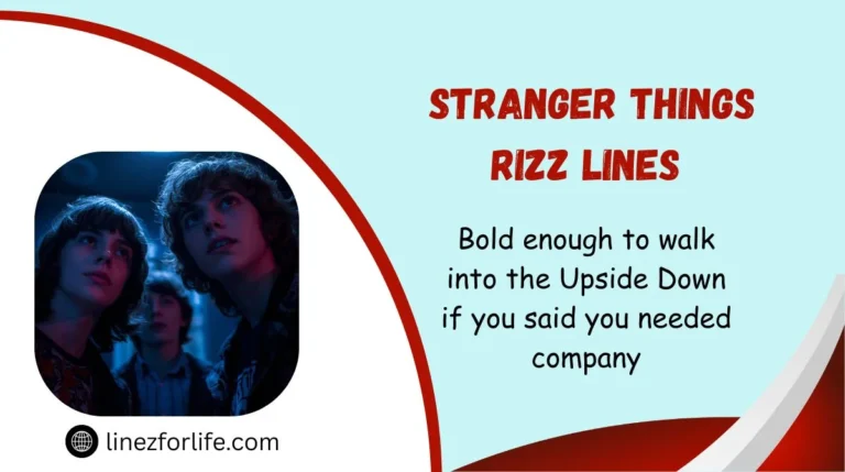 Stranger Things Rizz Lines