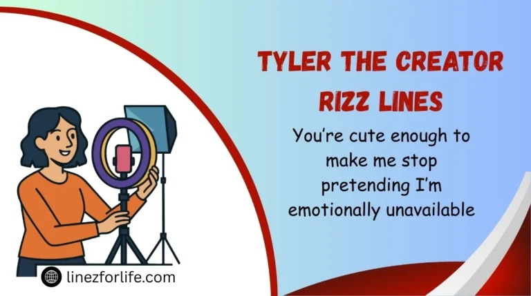 Tyler the Creator Rizz Lines