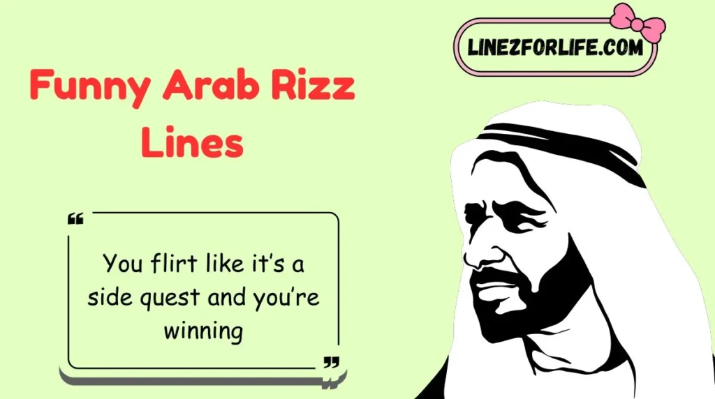 Funny Arab Rizz Lines